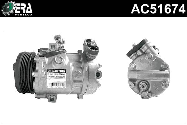 ERA Benelux AC51674 - Компресор, климатизация vvparts.bg