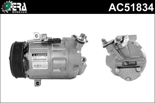 ERA Benelux AC51834 - Компресор, климатизация vvparts.bg