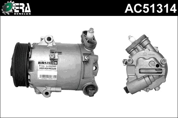 ERA Benelux AC51314 - Компресор, климатизация vvparts.bg