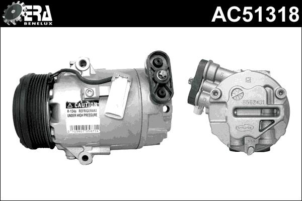 ERA Benelux AC51318 - Компресор, климатизация vvparts.bg