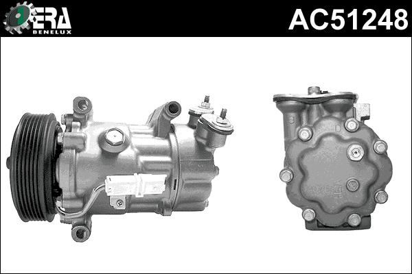 ERA Benelux AC51248 - Компресор, климатизация vvparts.bg