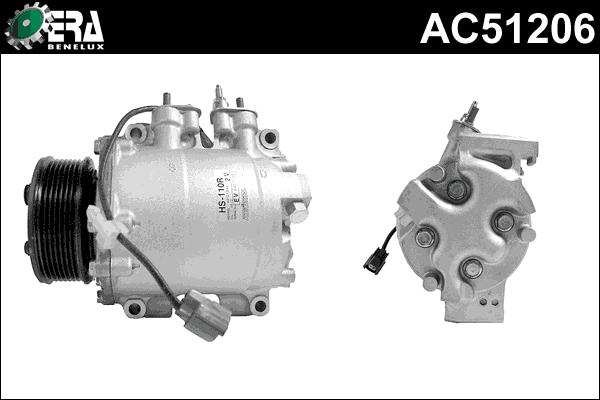 ERA Benelux AC51206 - Компресор, климатизация vvparts.bg