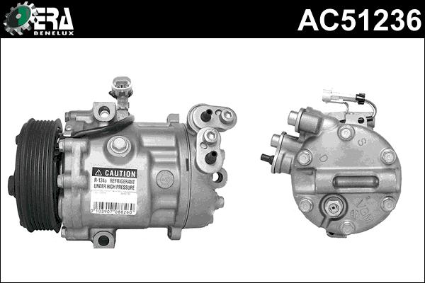 ERA Benelux AC51236 - Компресор, климатизация vvparts.bg