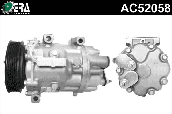 ERA Benelux AC52058 - Компресор, климатизация vvparts.bg