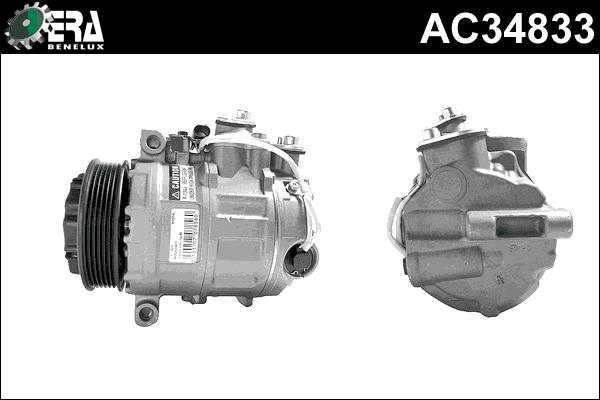 ERA Benelux AC34833 - Компресор, климатизация vvparts.bg