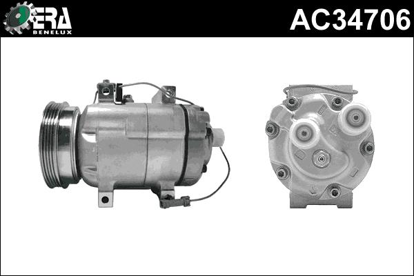 ERA Benelux AC34706 - Компресор, климатизация vvparts.bg