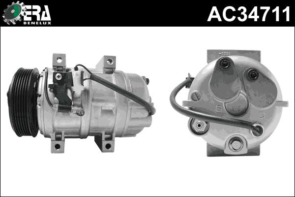 ERA Benelux AC34711 - Компресор, климатизация vvparts.bg