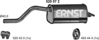 ERNST 520072 - Крайно гърне vvparts.bg