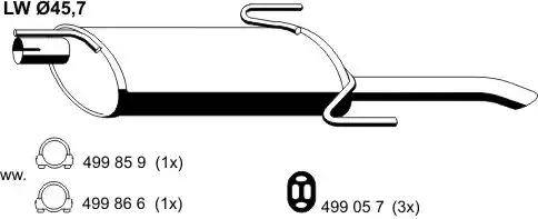 ERNST 042291 - Крайно гърне vvparts.bg