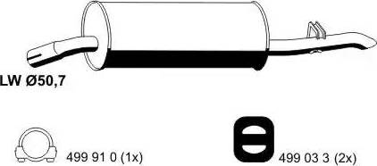 ERNST 024051 - Крайно гърне vvparts.bg