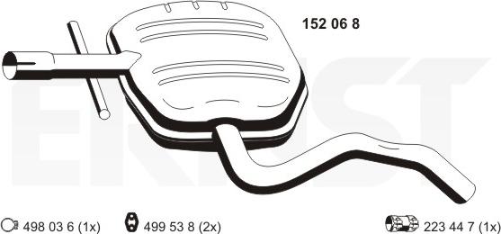 ERNST 152068 - Средно гърне vvparts.bg