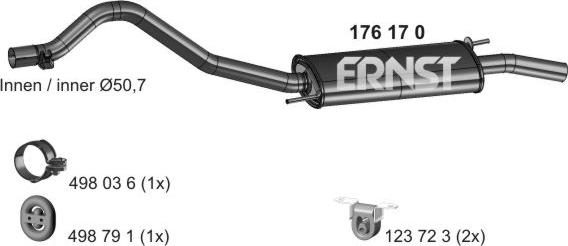 ERNST 176170 - Крайно гърне vvparts.bg