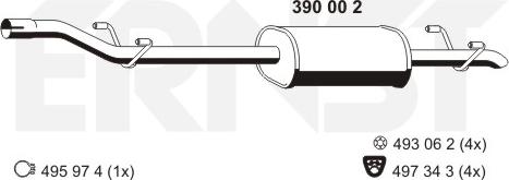 ERNST 390002 - Средно гърне vvparts.bg