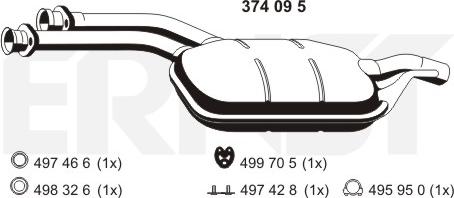 ERNST 374095 - Средно гърне vvparts.bg