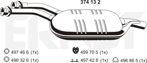 ERNST 374132 - Средно гърне vvparts.bg