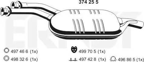 ERNST 374255 - Средно гърне vvparts.bg