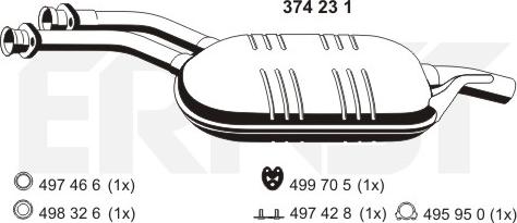 ERNST 374231 - Средно гърне vvparts.bg