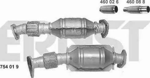 ERNST 754019 - Катализатор vvparts.bg