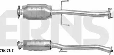 ERNST 754767 - Катализатор vvparts.bg