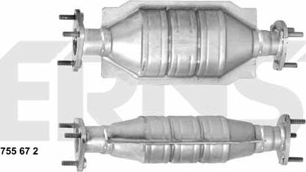 ERNST 755672 - Катализатор vvparts.bg