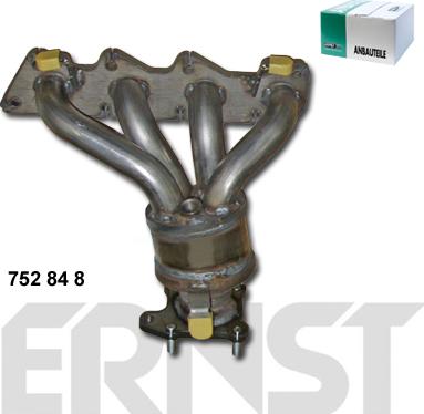 ERNST 752848 - Катализатор vvparts.bg