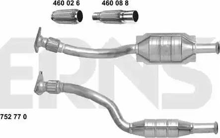 ERNST 752770 - Катализатор vvparts.bg