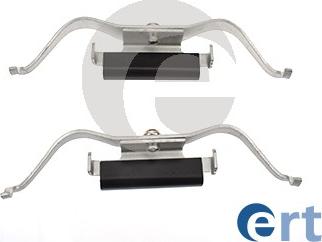 ERT 420090 - Комплект принадлежности, дискови накладки vvparts.bg