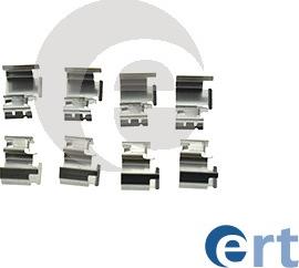 ERT 420044 - Комплект принадлежности, дискови накладки vvparts.bg