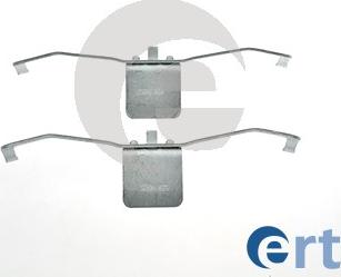 ERT 420046 - Комплект принадлежности, дискови накладки vvparts.bg