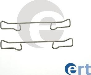 ERT 420010 - Комплект принадлежности, дискови накладки vvparts.bg