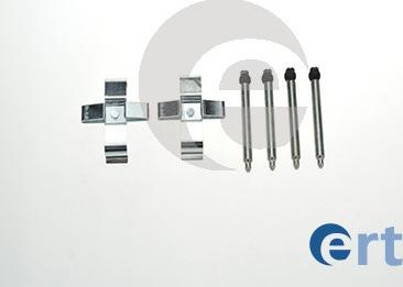 ERT 420024 - Комплект принадлежности, дискови накладки vvparts.bg