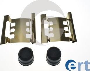 ERT 420327 - Комплект принадлежности, дискови накладки vvparts.bg