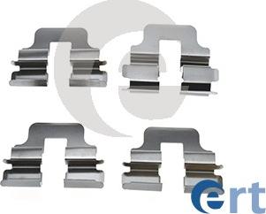 ERT 420203 - Комплект принадлежности, дискови накладки vvparts.bg