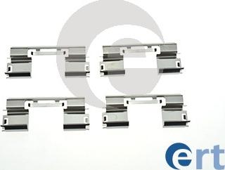 ERT 420211 - Комплект принадлежности, дискови накладки vvparts.bg