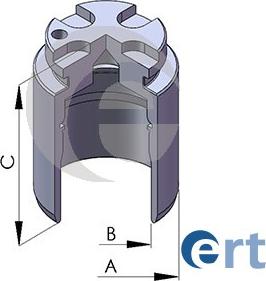 ERT 151078-C - Бутало, спирачен апарат vvparts.bg