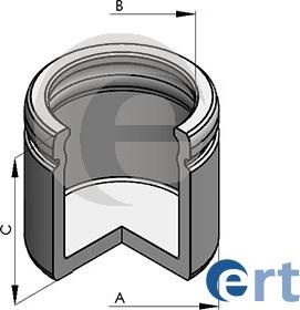 ERT 150595-C - Бутало, спирачен апарат vvparts.bg