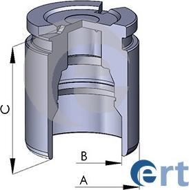 ERT 150555-C - Бутало, спирачен апарат vvparts.bg