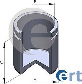 ERT 150586-C - Бутало, спирачен апарат vvparts.bg