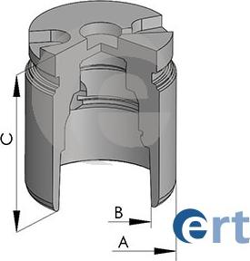 ERT 150898-C - Бутало, спирачен апарат vvparts.bg