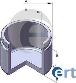 ERT 150556-C - Бутало, спирачен апарат vvparts.bg