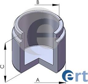 ERT 150897-C - Бутало, спирачен апарат vvparts.bg