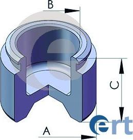 ERT 151541-C - Бутало, спирачен апарат vvparts.bg