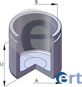 ERT 150491-C - Бутало, спирачен апарат vvparts.bg