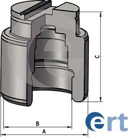 ERT 151589-C - Бутало, спирачен апарат vvparts.bg