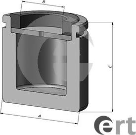 ERT 151612-C - Бутало, спирачен апарат vvparts.bg