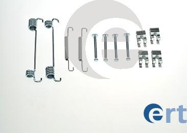 ERT 310030 - Комплект принадлежности, челюсти за ръчна спирачка vvparts.bg