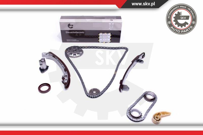 Esen SKV 21SKV195 - Комплект ангренажна верига vvparts.bg