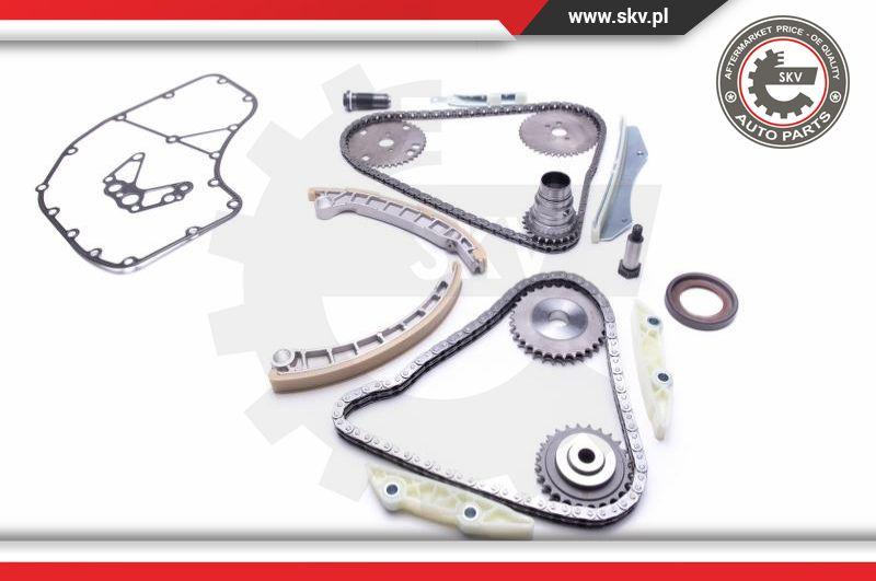 Esen SKV 21SKV140 - Комплект ангренажна верига vvparts.bg