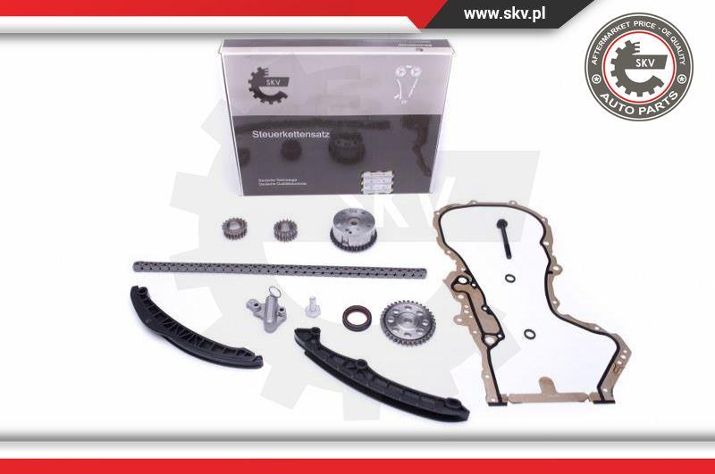 Esen SKV 21SKV159 - Комплект ангренажна верига vvparts.bg