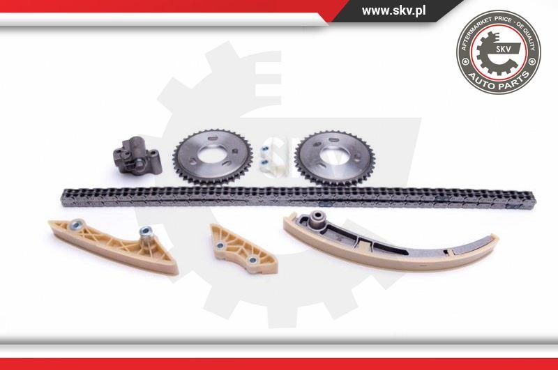 Esen SKV 21SKV245 - Комплект ангренажна верига vvparts.bg